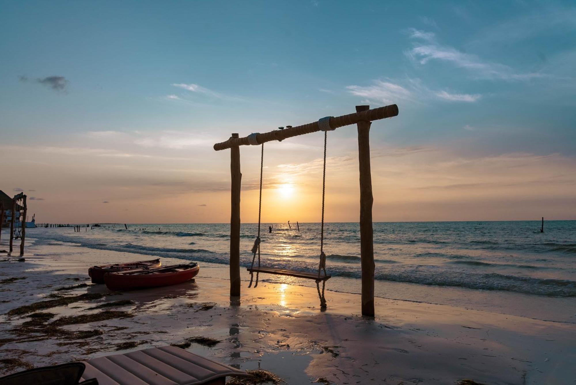 Awa Holbox Hotel Boutique - Beach Front מראה חיצוני תמונה