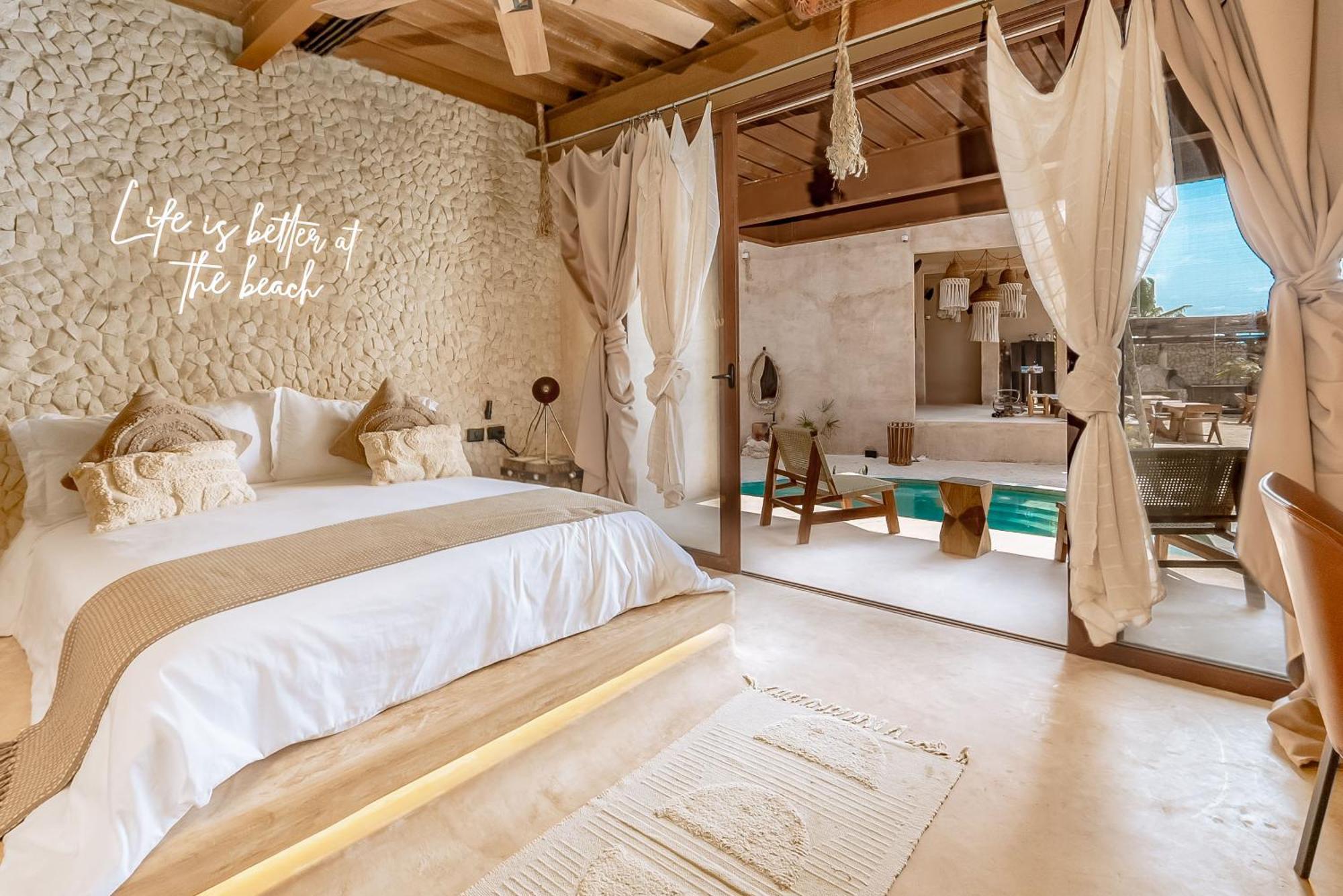 Awa Holbox Hotel Boutique - Beach Front מראה חיצוני תמונה