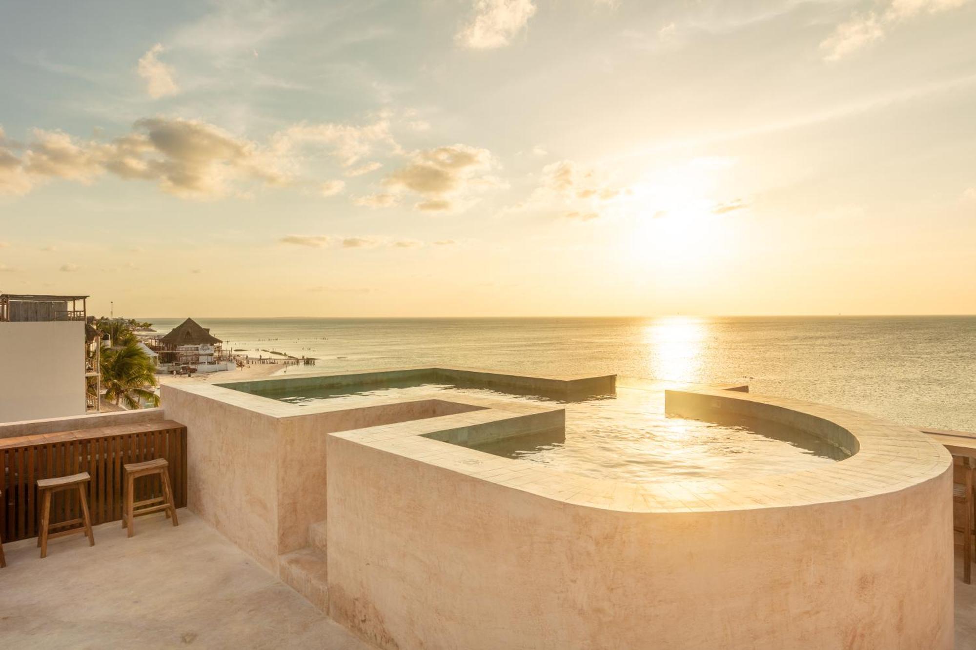 Awa Holbox Hotel Boutique - Beach Front מראה חיצוני תמונה